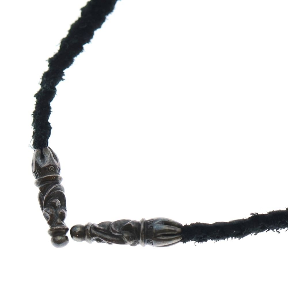 CHROME HEARTS (クロムハーツ) LEATHER BRAID スクロールレザー