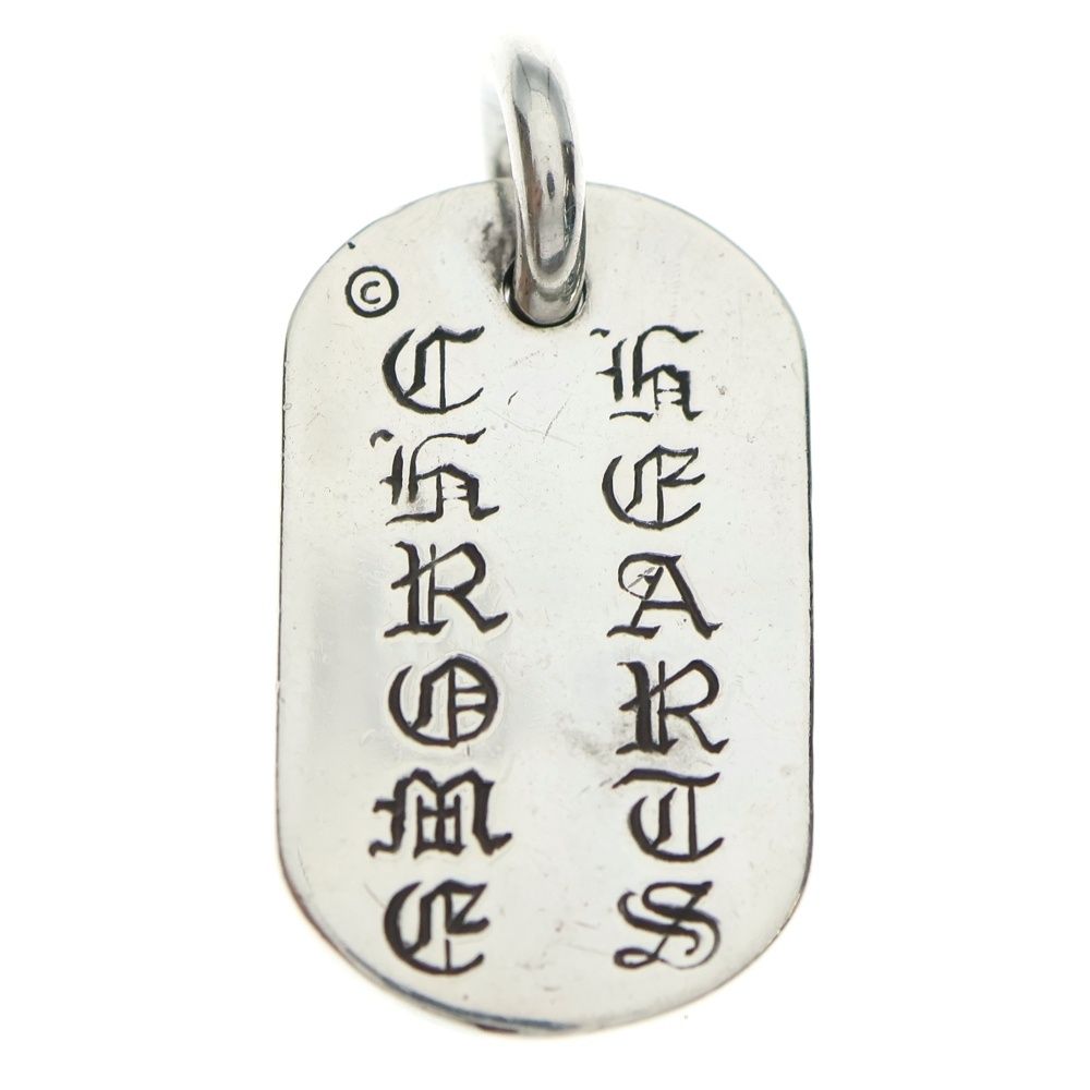 CHROME HEARTS (クロムハーツ) RAISED CEMETERY DOGTAG レイズド