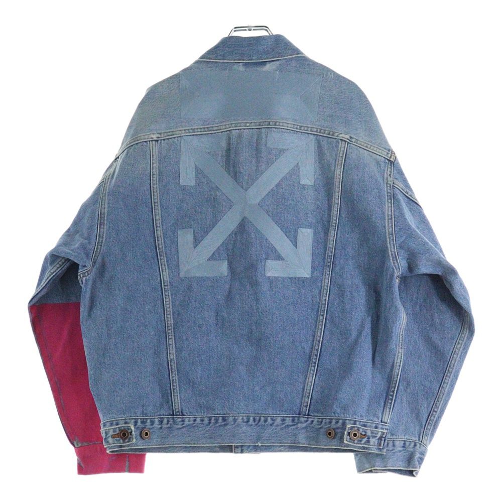 OFF-WHITE (オフホワイト) 16AW Denim Jacket ロゴ刺繍 デニム