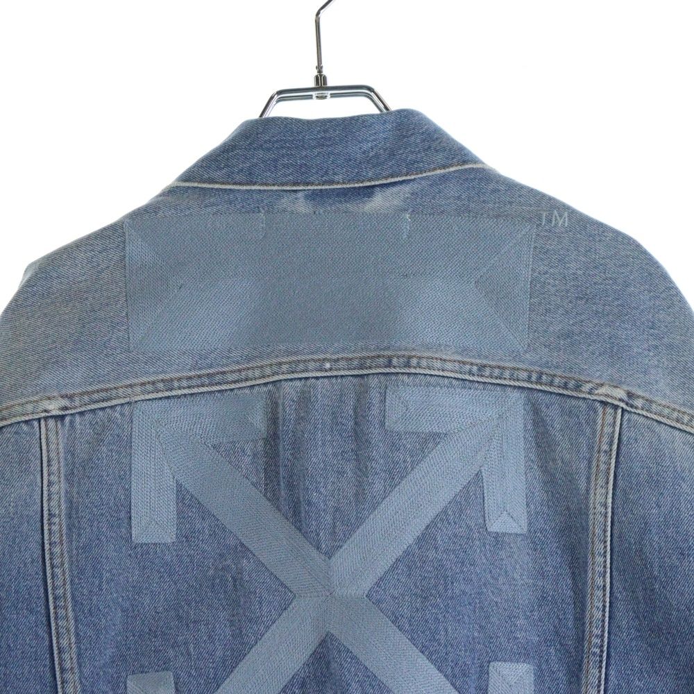 OFF-WHITE (オフホワイト) 16AW Denim Jacket ロゴ刺繍 デニム