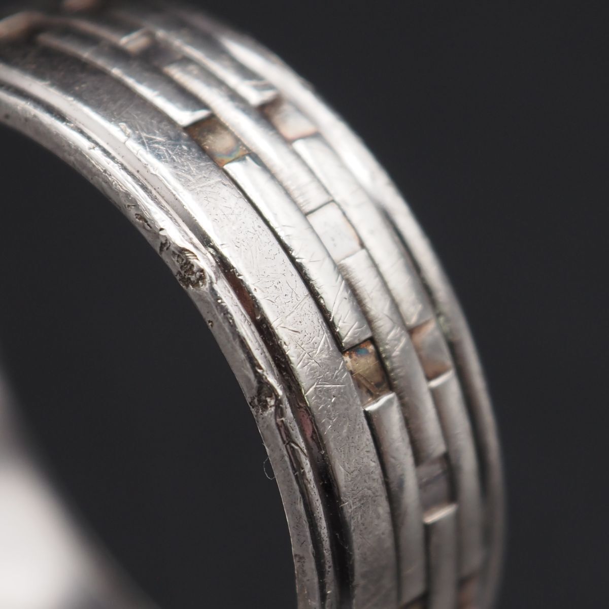 L534 Altinbas ERA 925刻印 リング デザイン シルバー 指輪 20号