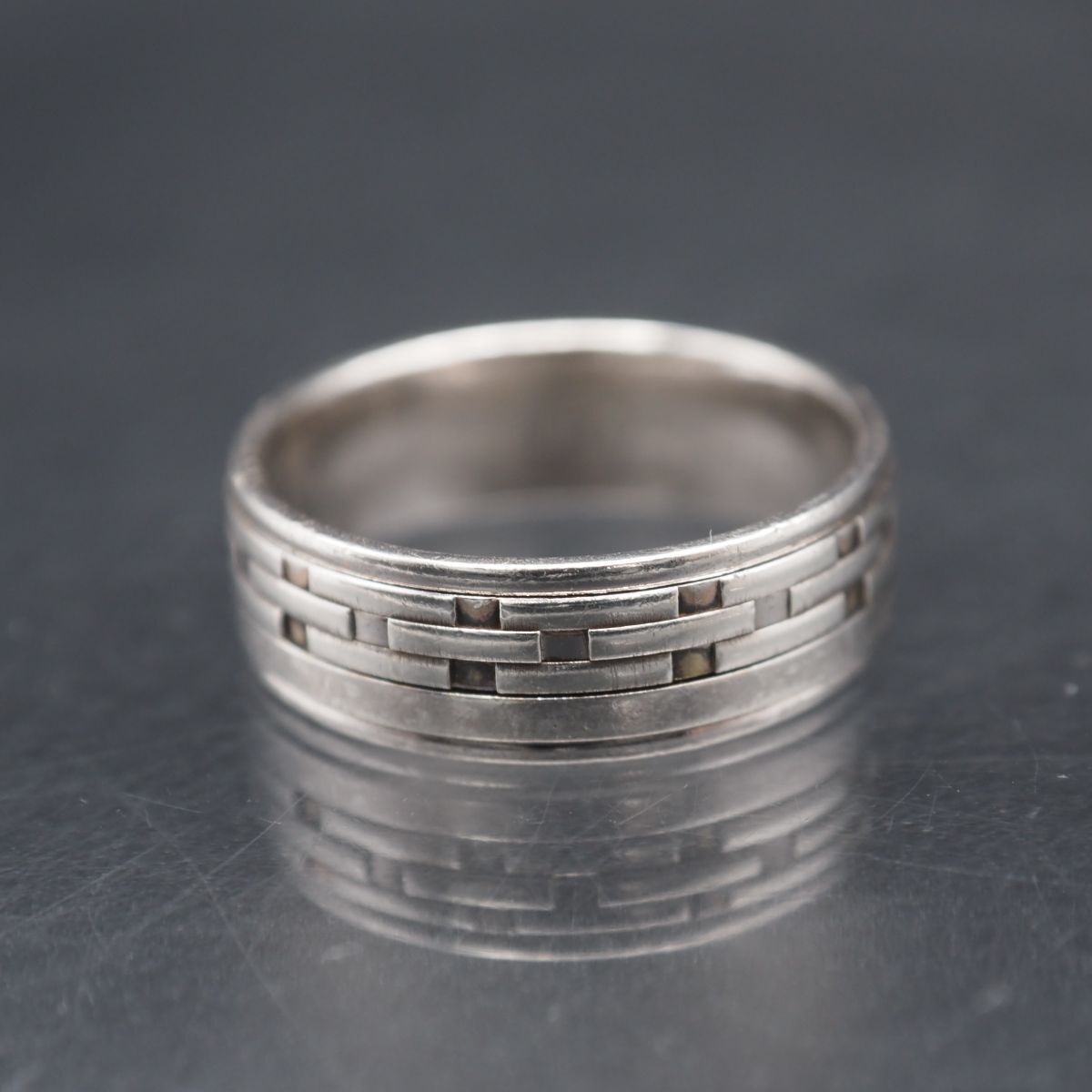 L534 Altinbas ERA 925刻印 リング デザイン シルバー 指輪 20号