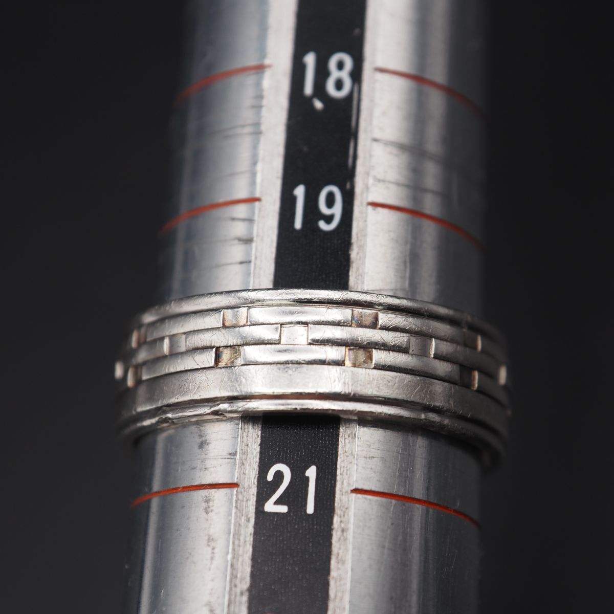 L534 Altinbas ERA 925刻印 リング デザイン シルバー 指輪 20号