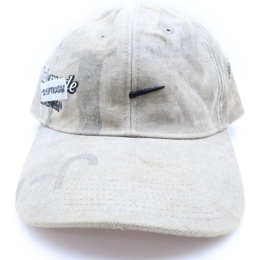 帽子 READYMADE 18AW US MAIL VINTAGE COTTON READY MADE (レディメイド) 18AW US MAIL VINTAGE COTTON 再構築 刺繍