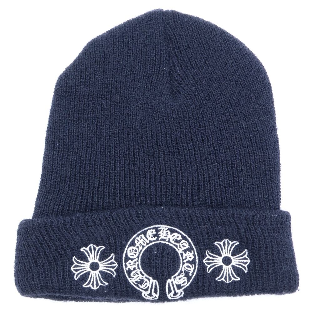 CHROME HEARTS (クロムハーツ) WOOL WATCH CAP CHプラスホースシュー