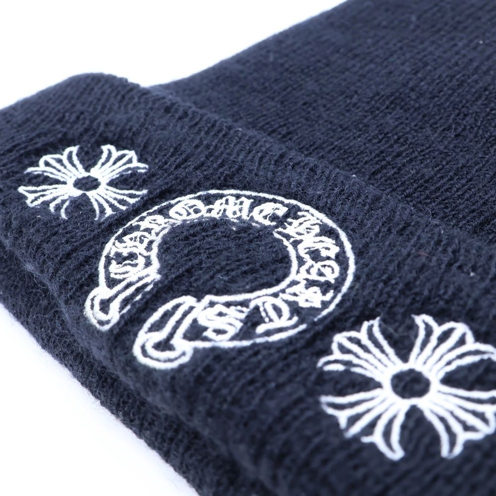 CHROME HEARTS (クロムハーツ) WOOL WATCH CAP CHプラスホースシュー