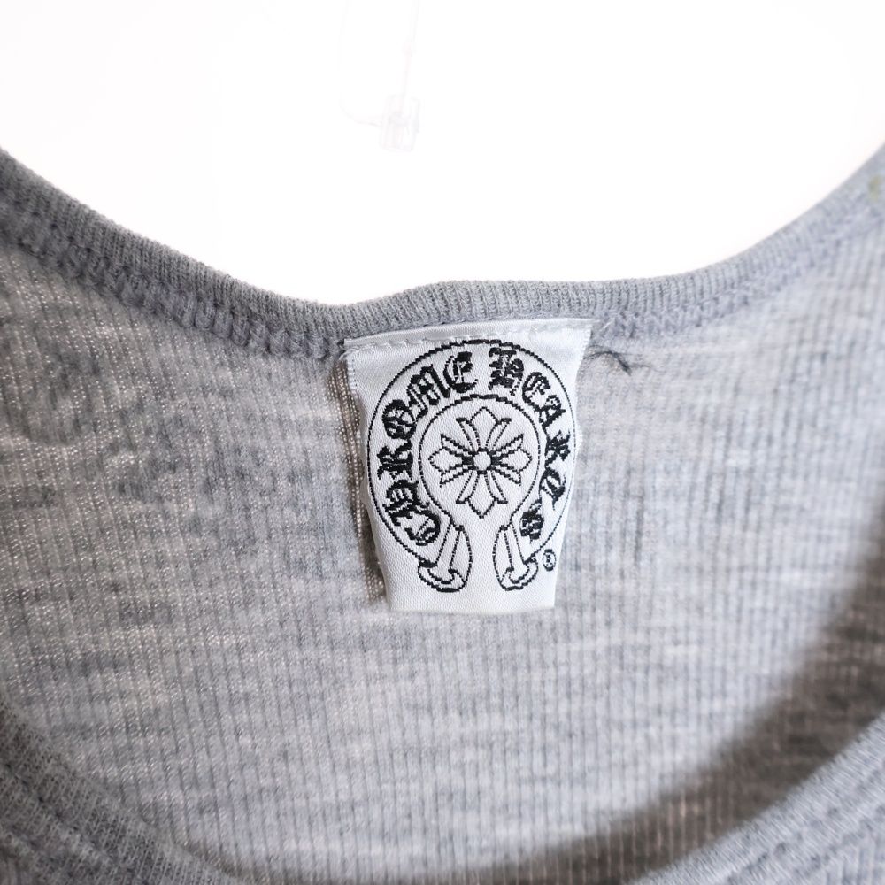CHROME HEARTS (クロムハーツ) CHクロス バックダガープリント リブ