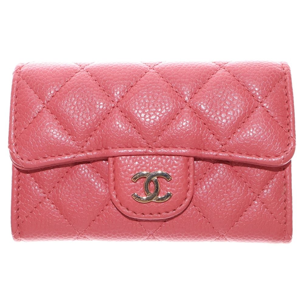 CHANEL (シャネル) ココマーク マトラッセ コインケース カードケース