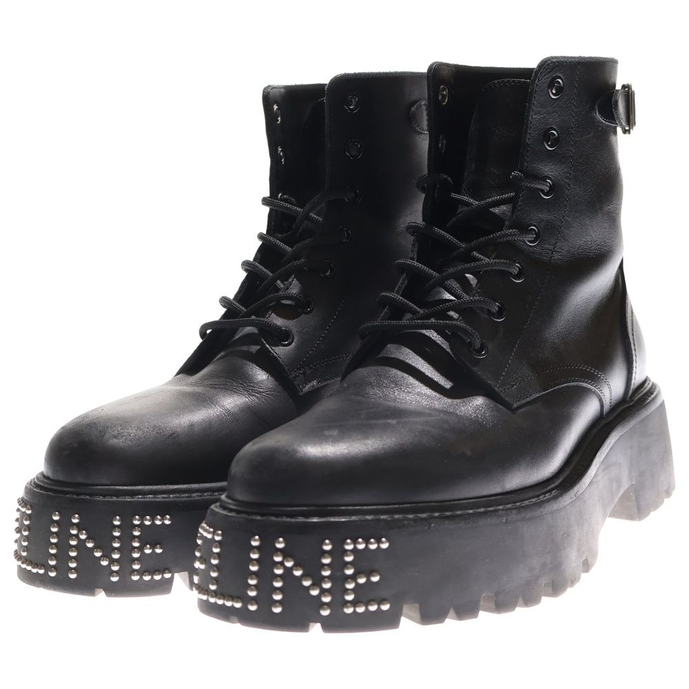 CELINE (セリーヌ) BULKY バルキー スタッズロゴ レザー レースアップ