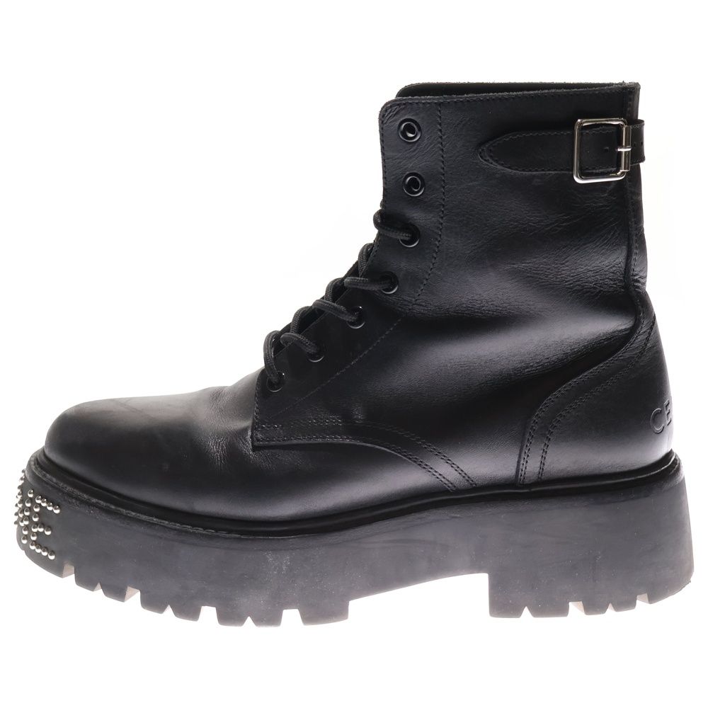 CELINE (セリーヌ) BULKY バルキー スタッズロゴ レザー レースアップ