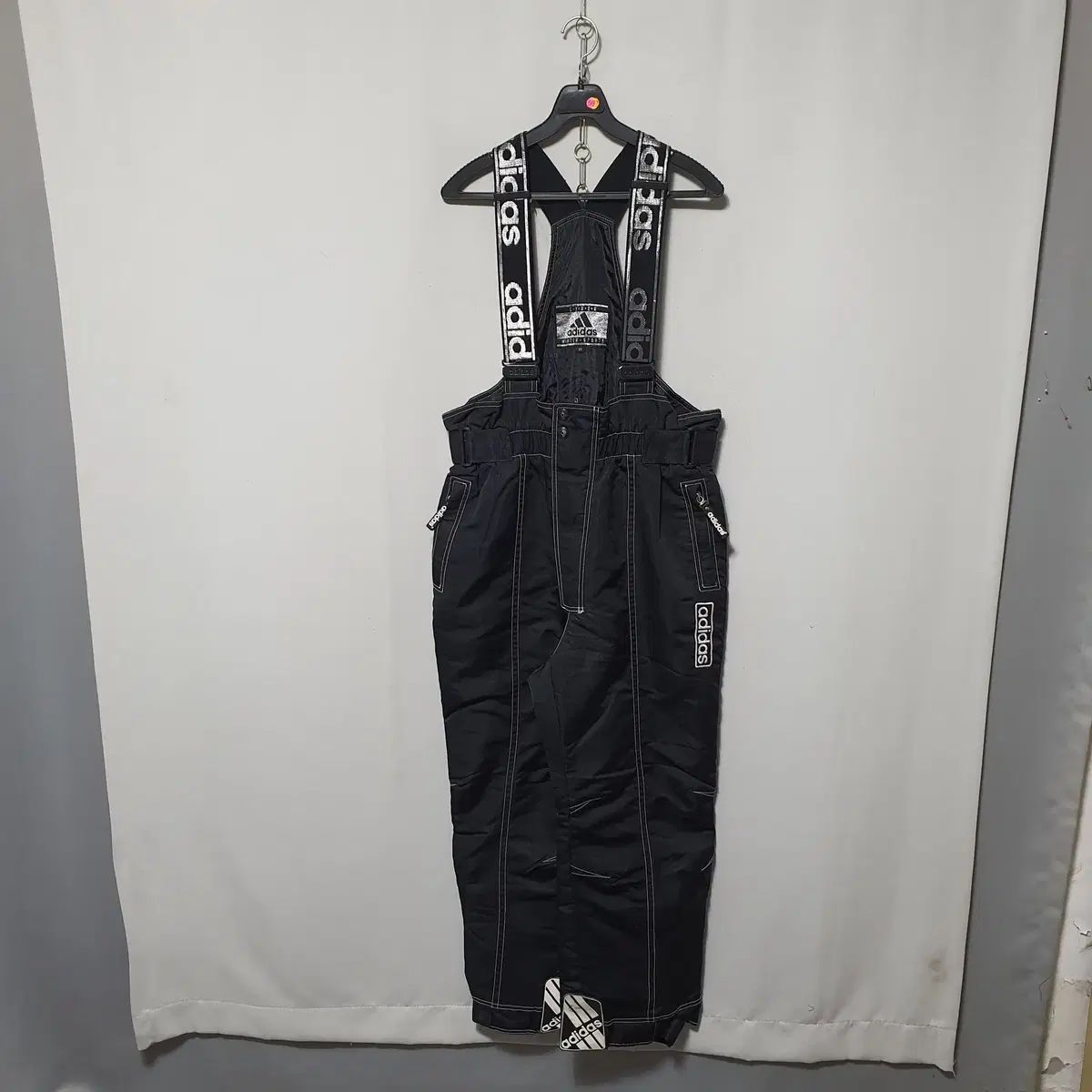 J59 アディダス オールドスクール メンズ オーバーオール サスペンダー