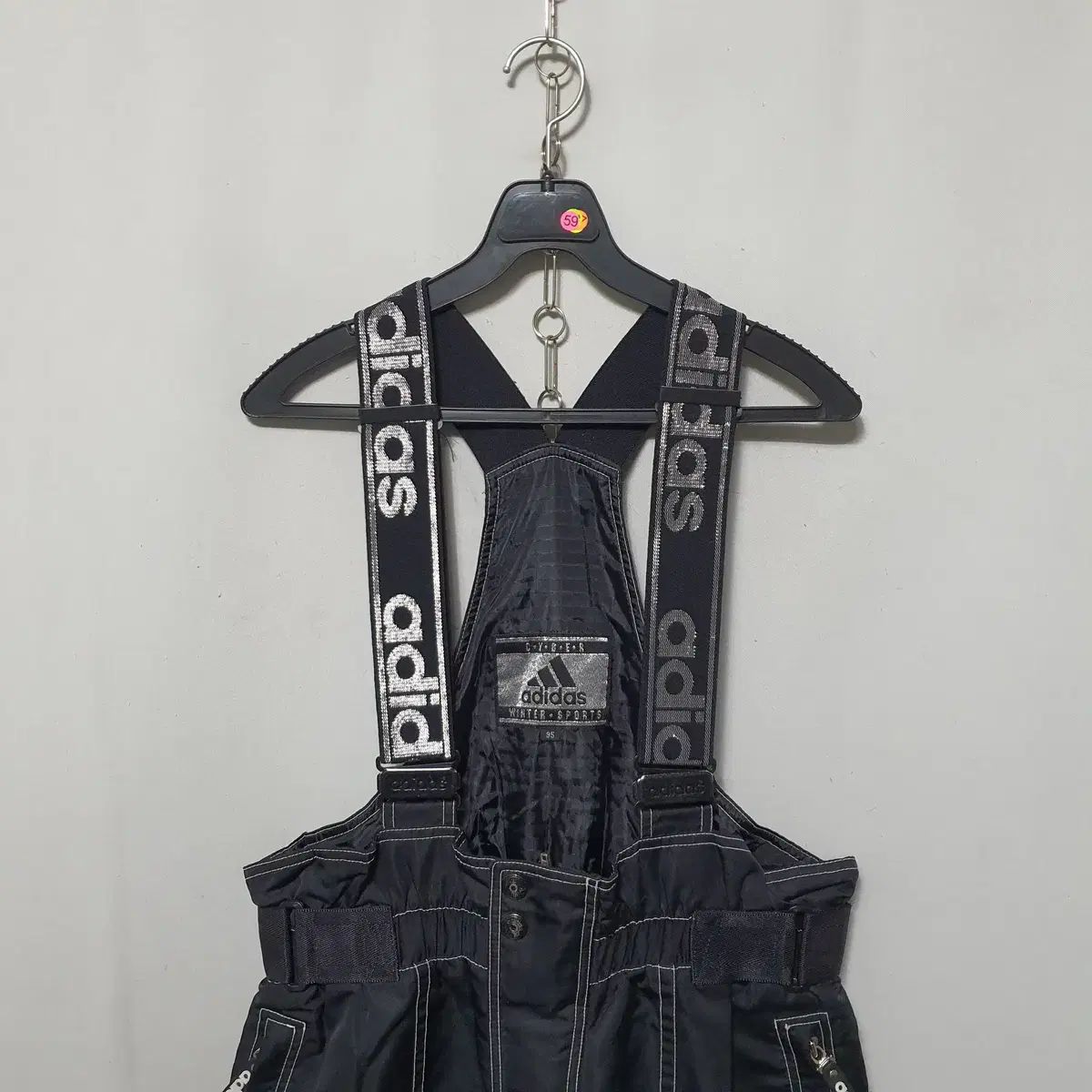 J59 アディダス オールドスクール メンズ オーバーオール サスペンダー