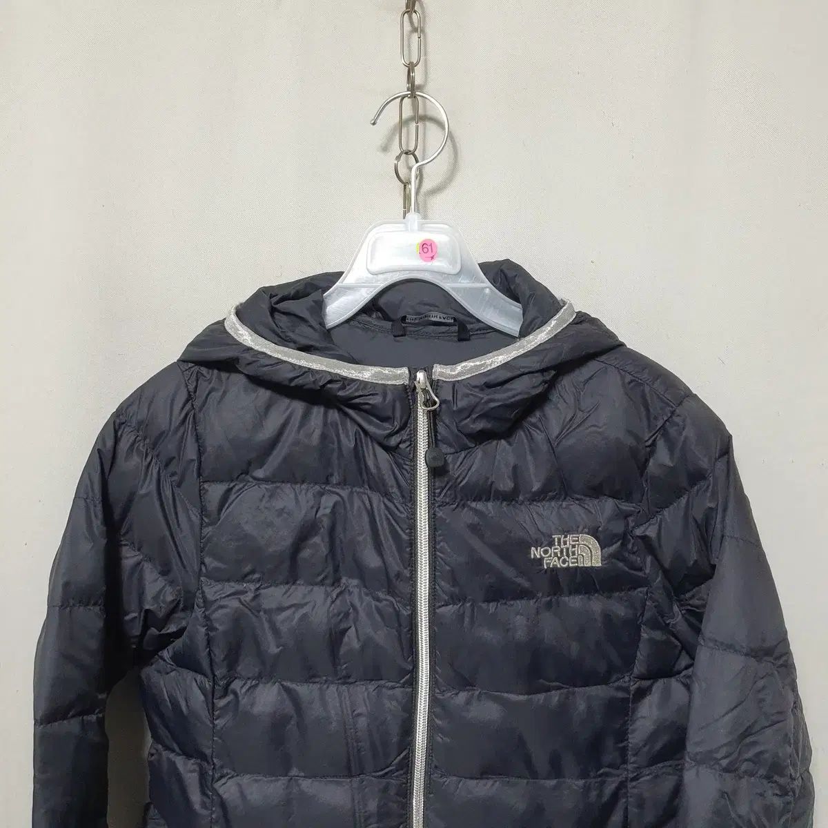美品　ノースフェイス　ファー　ロング　ダウンジャケット　キッズ150 ネイビー オファー THE NORTH FACE(ザノースフェイス) キッズ ダウンジャケット