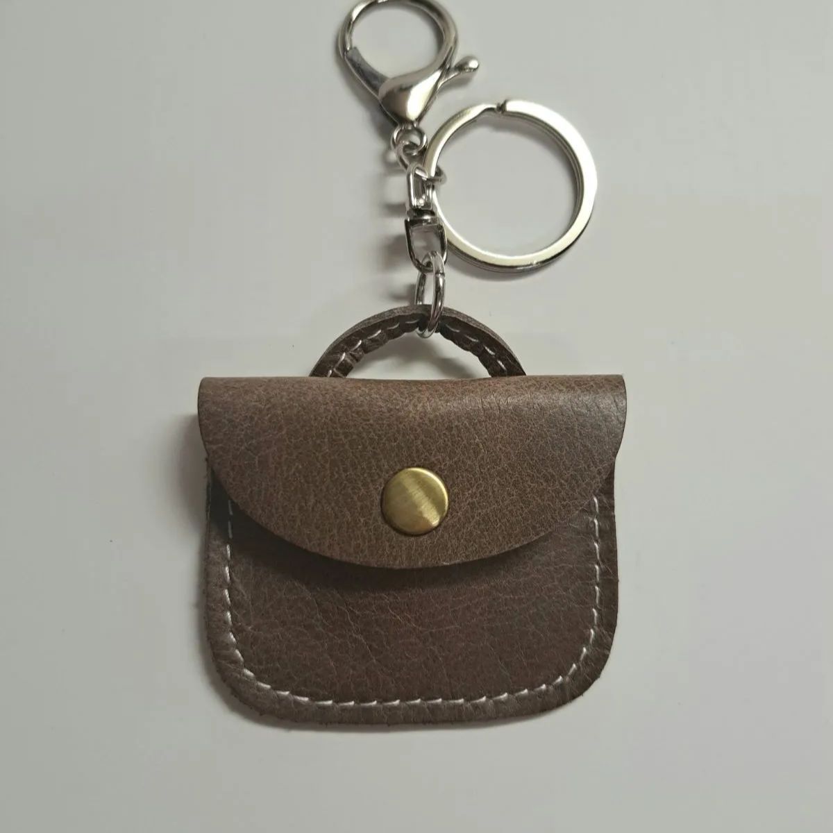 本革 ミニコインケース 小銭入れ キーホルダー ミニチュアバッグ - メルカリ