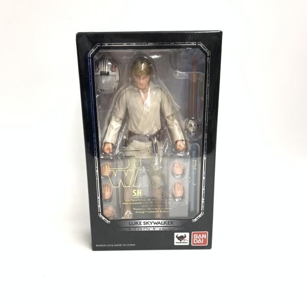 中古】未開)S.H.Figuarts ﾙｰｸ・ｽｶｲｳｫｰｶｰ(A NEW HOPE)[18]