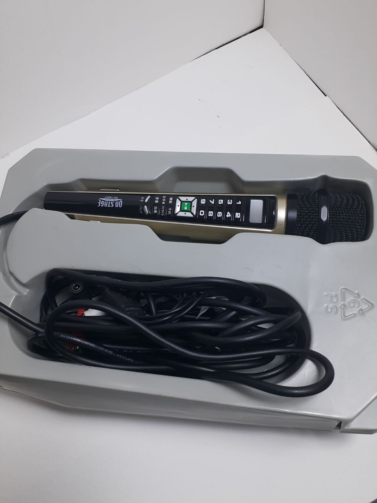 ON STAGE カラオケセット パーソナルカラオケ PK-100GT N ゴールド