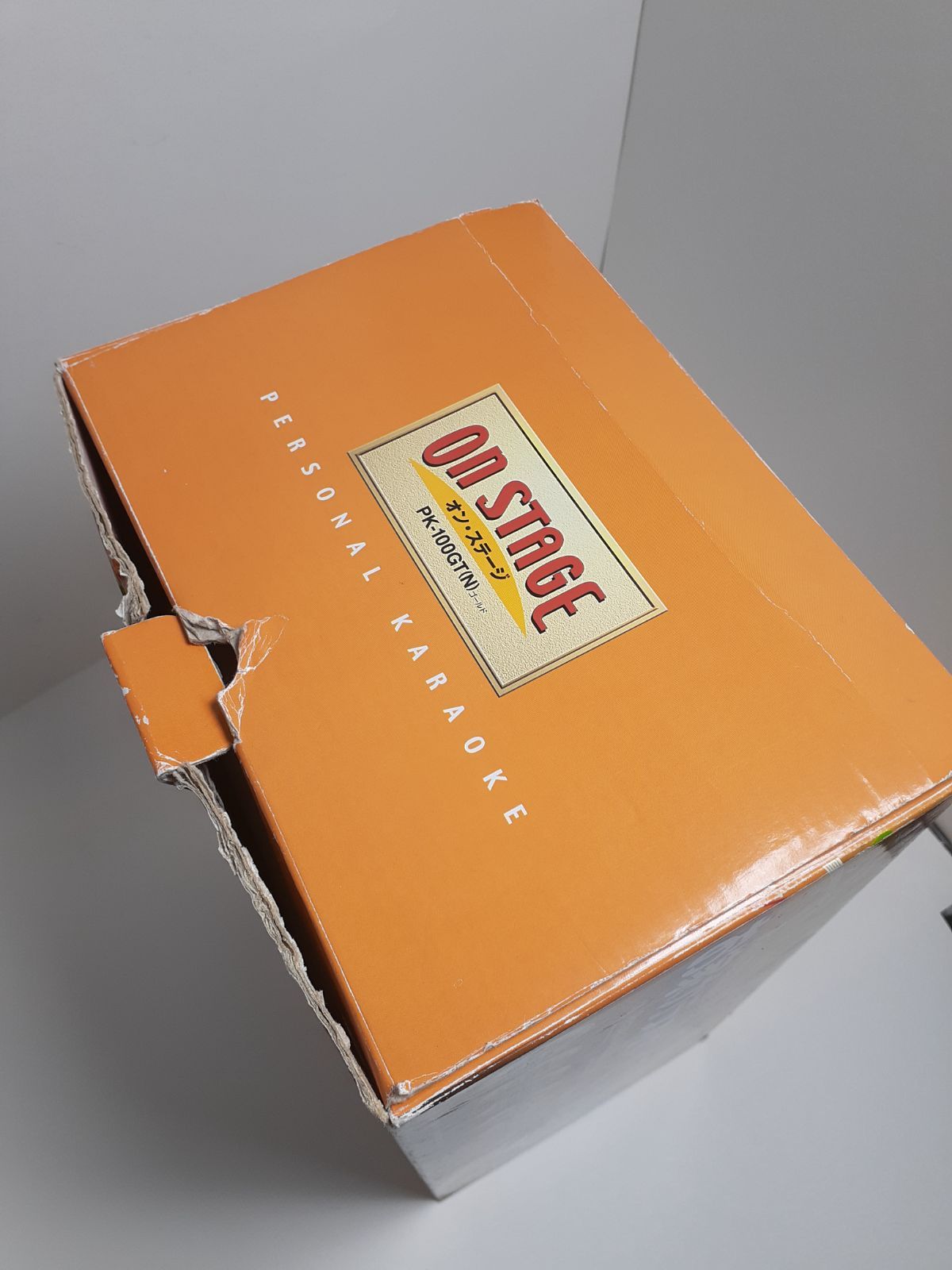 ON STAGE カラオケセット パーソナルカラオケ PK-100GT N ゴールド