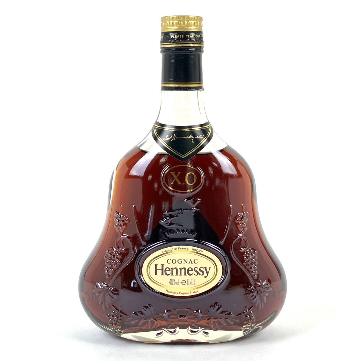 ヘネシー Hennessy XO 金キャップ クリアボトル 700ml ブランデー