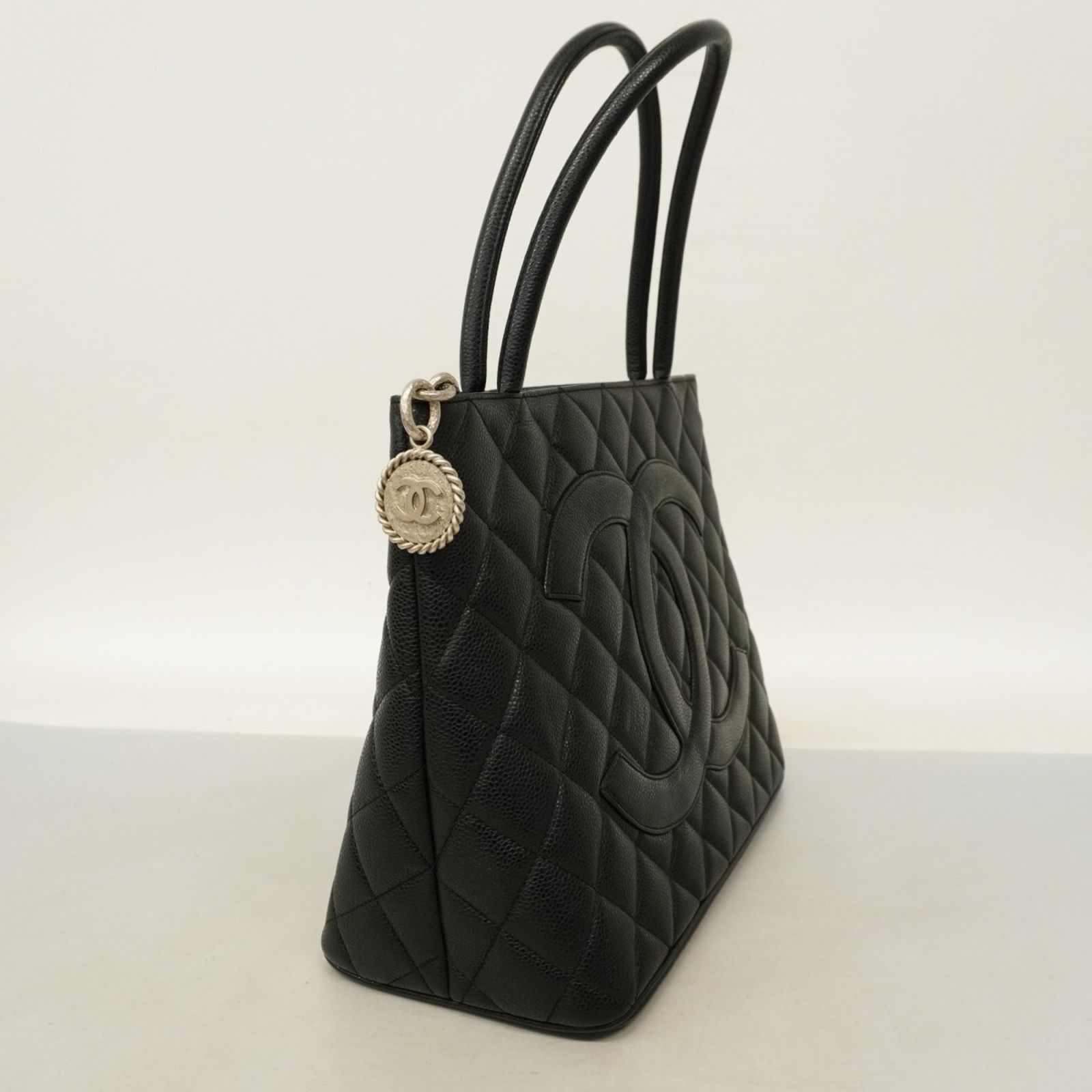 シャネル(Chanel) シャネル トートバッグ 復刻トート キャビアスキン