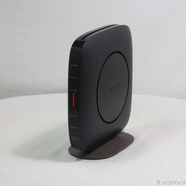 新品，100%新品 〔中古品〕 AirStation WSR-2533DHP3-BK ブラック【344】 無線LANルーター
