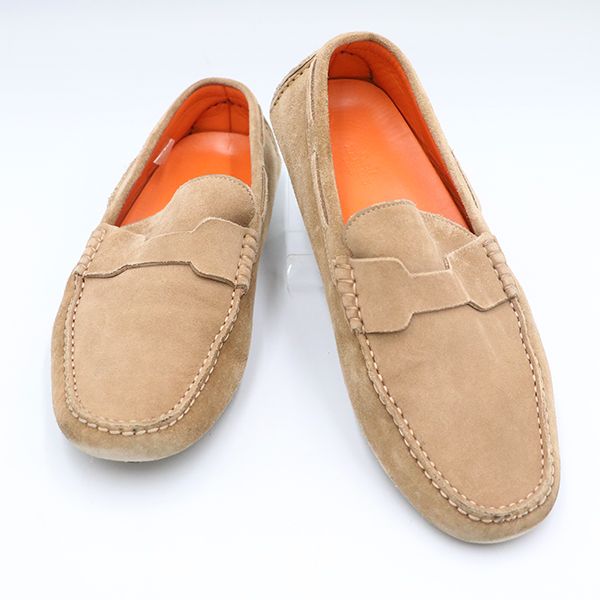 エルメス HERMES スエード ドライビングシューズ スエード サイズ40