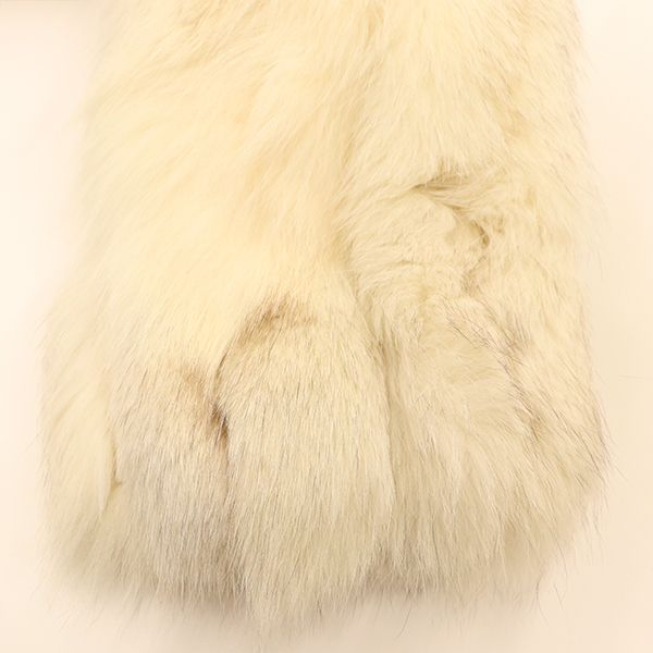 サガフォックス SAGAFOX フォックス ファー ショート コート ホワイト