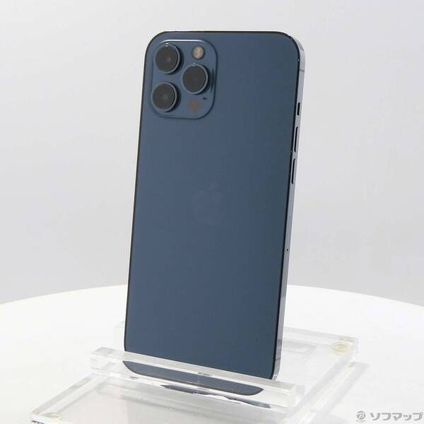 中古品〕 iPhone12 Pro Max 256GB パシフィックブルー MGD23J／A