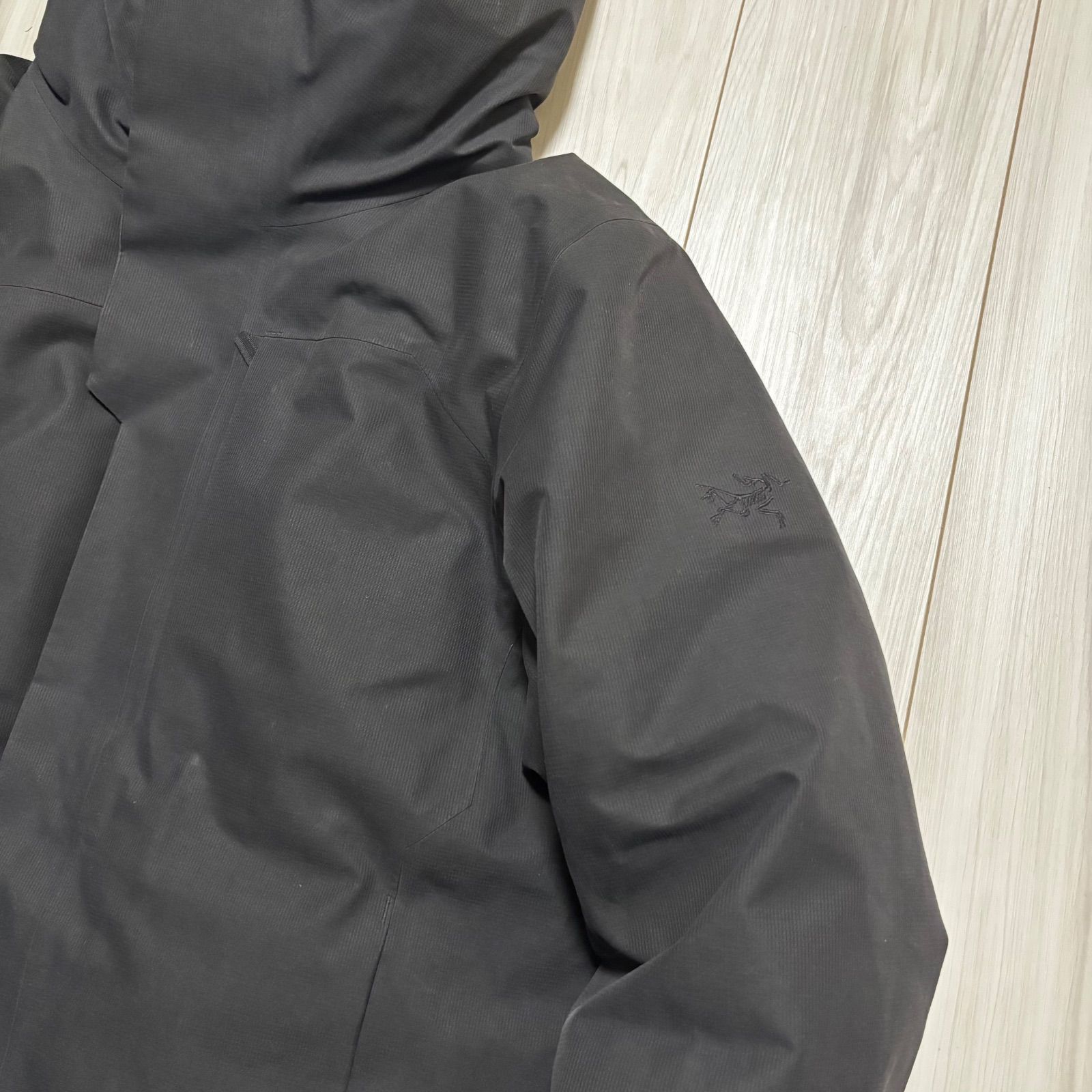 アークテリクス サーミパーカ メンズXS 黒 ブラック ダウンジャケット