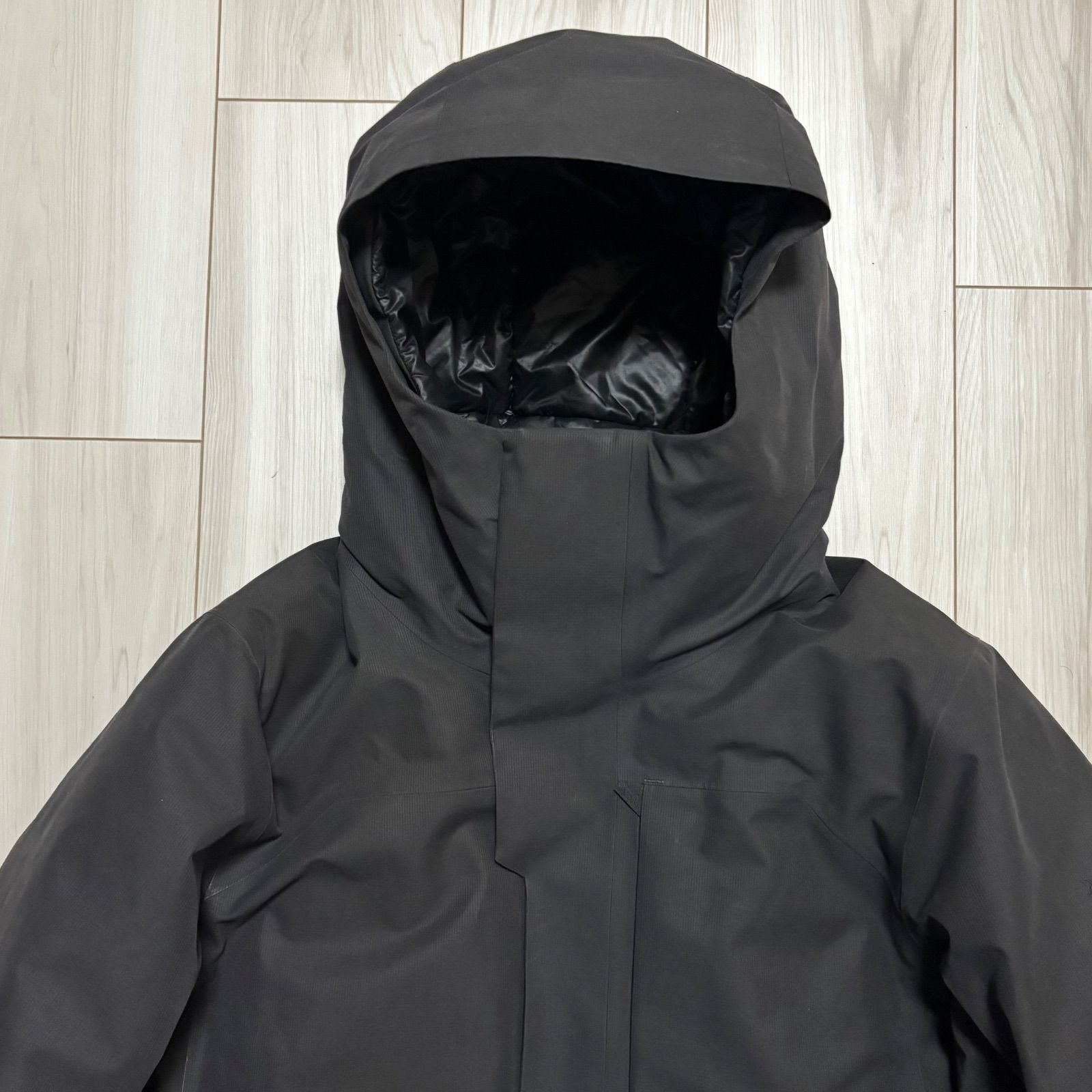 アークテリクス サーミパーカ メンズXS 黒 ブラック ダウンジャケット