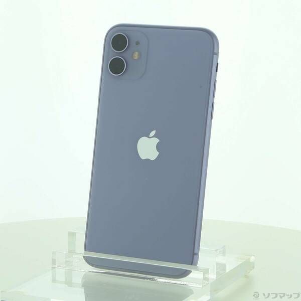 中古品〕 iPhone11 64GB パープル MWLX2J／A SoftBank【198】 64GB