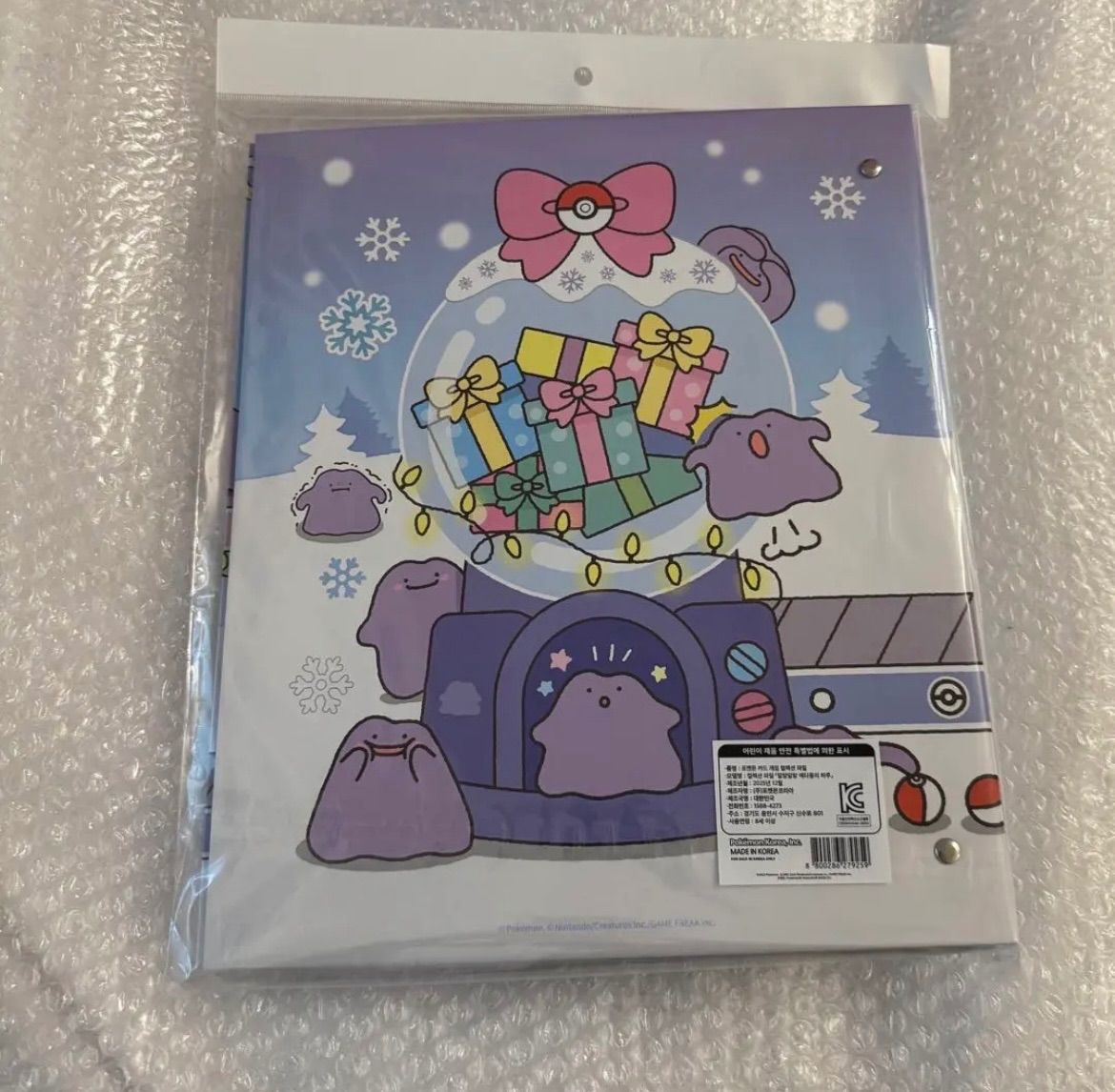 韓国限定 ポケモンカードゲームコレクションファイル メタモン - メルカリ