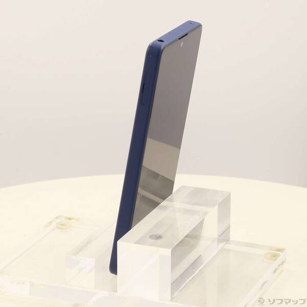 中古品〕 Xperia Ace III 64GB ブルー Y!mobile 〔ネットワーク利用
