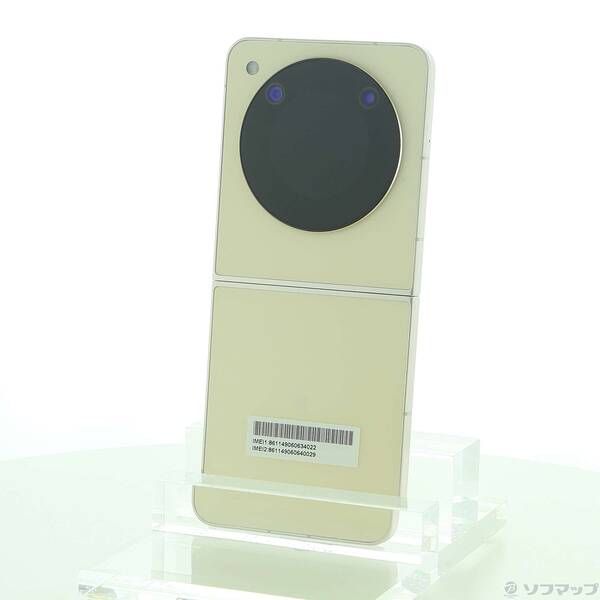 〔中古品〕 Libero Flip 128GB ゴールド A304ZT Y!mobile SIMフリー【305】 Libero Flip 128GB 中古安心保証 SIMフリー349 ワイ
