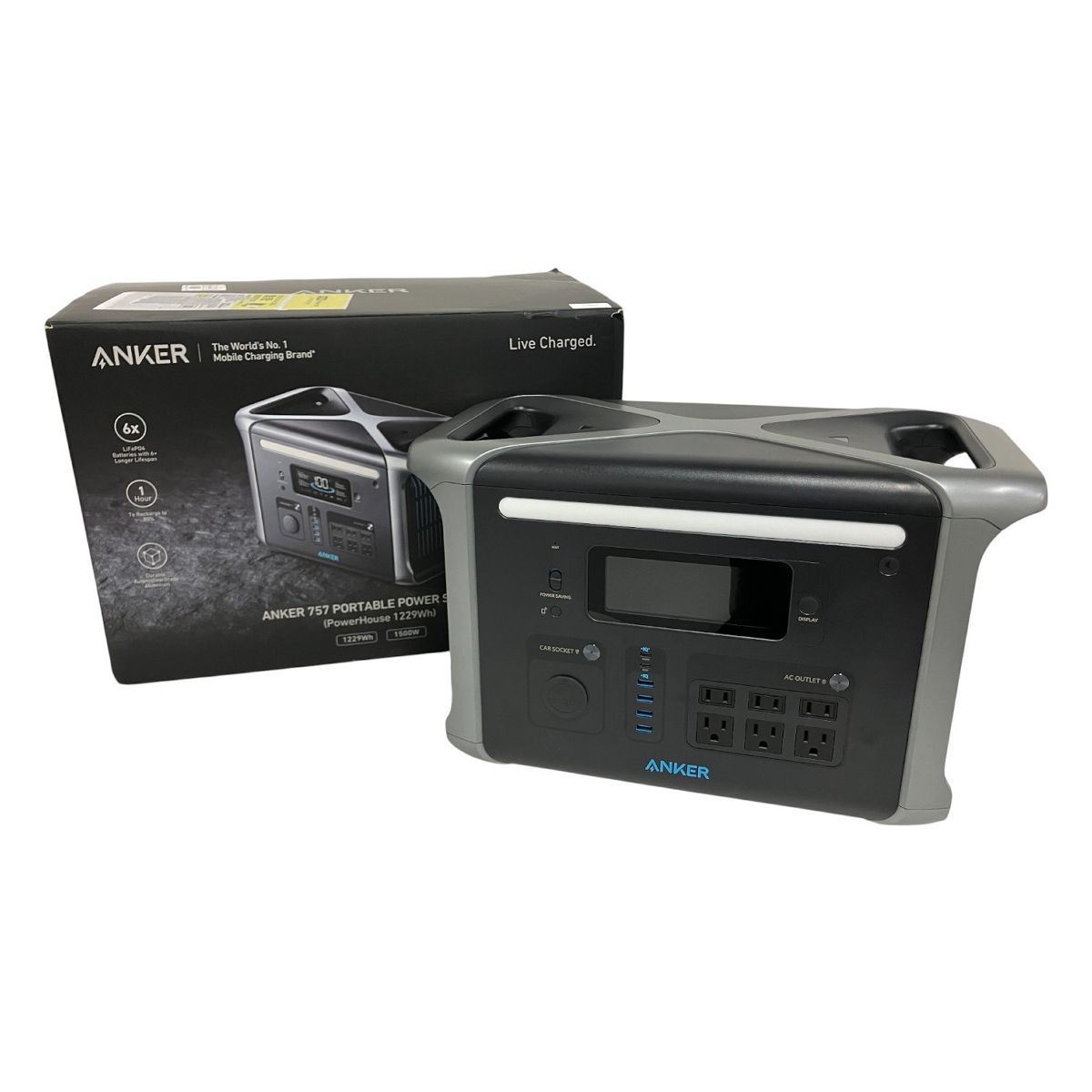 未開封　Anker 757 ポータブル電源 リン酸鉄ポータブル電源【Anker 757】開封レビュー！ 本当に電子レンジ