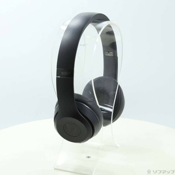 品〕 Beats Solo3 Wireless MP582PA／A 工場 ブラック【344】 中古品