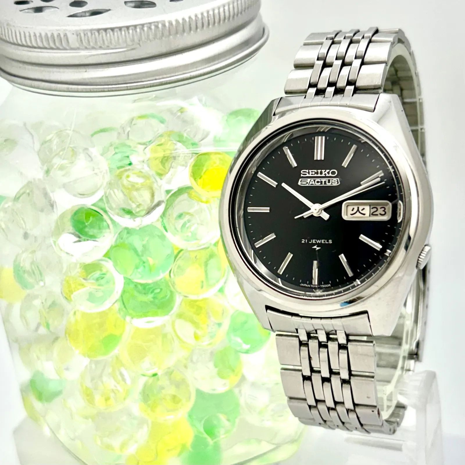 メンズ 【稼働】SEIKO5 ACTUS セイコー5 アクタス 機械式 自動巻き 