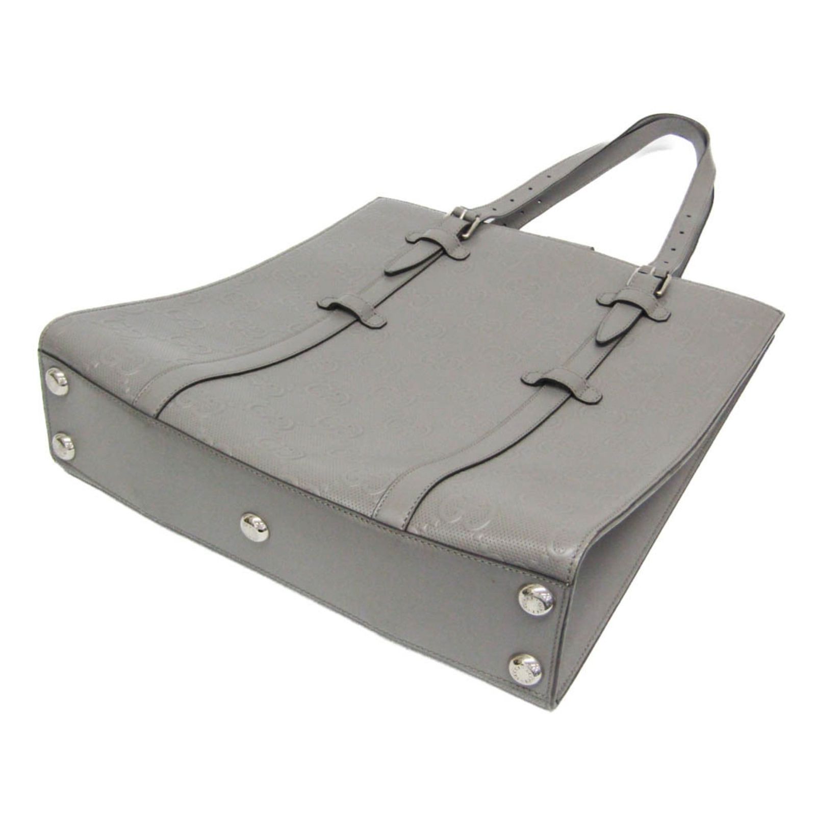 グッチ(Gucci) GGエンボス トート 700421 メンズ レザー トートバッグ 