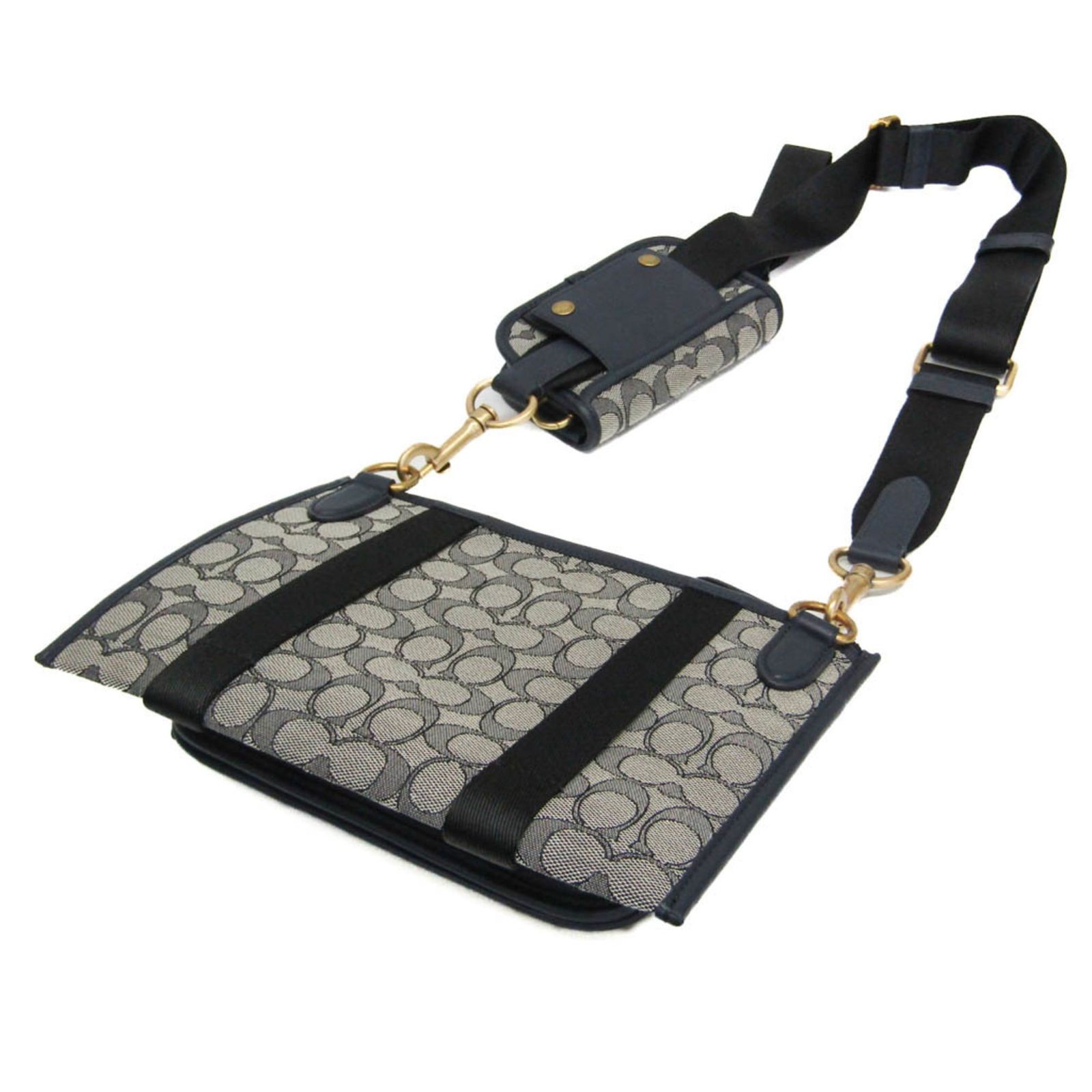 COACH コーチ ボディバッグ ショルダーバッグ シグネチャー ネイビー コーチ(Coach) シグネチャー C2613 メンズ,レディース キャンバス