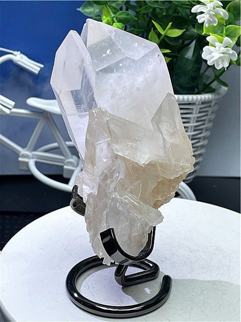 ◇超強いパワーヒマラヤ産天然水晶クラスターB88B6/75B21D - メルカリ