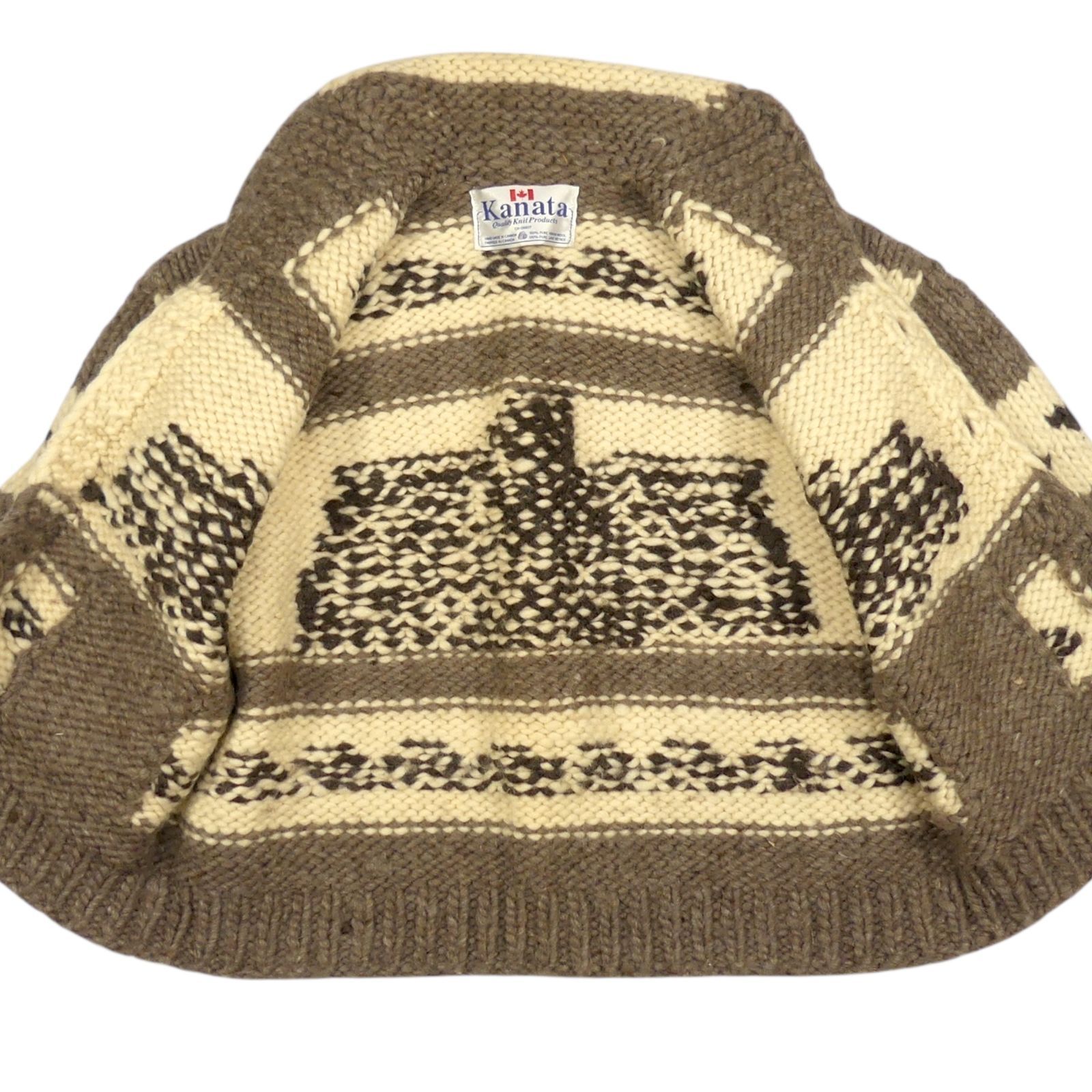 カウチンセーター kanata ニット XXL カナダ製 カナタ 鷲