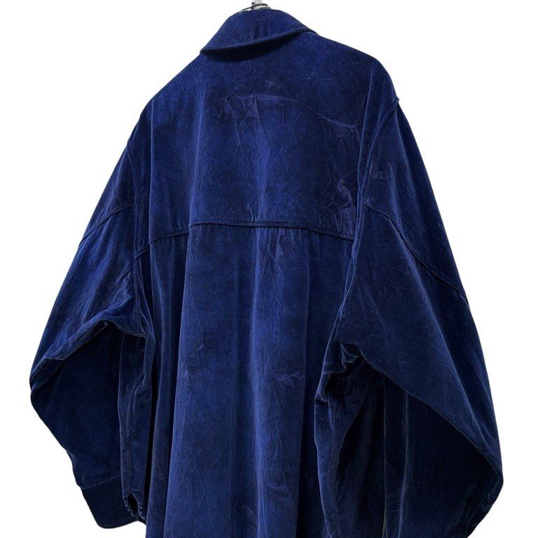 JieDa 20AW VELVET OVER SHIRT ベルベットオーバーサイズシャツ