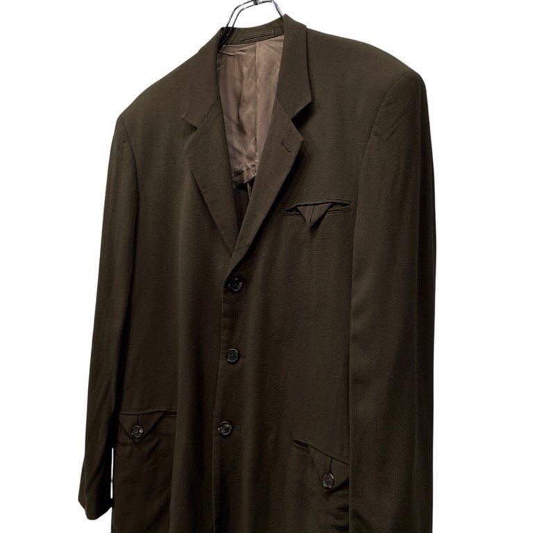 ジャケット・アウター 90s y's for men Y's for men ウールレーヨンボタンポケット3Bテーラードジャケット