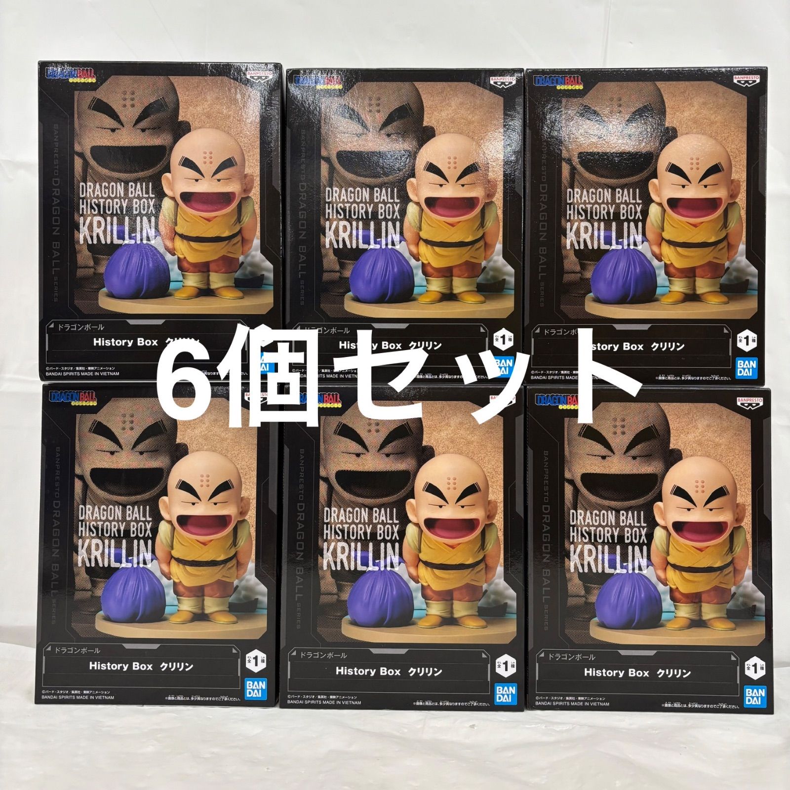 未開封 ドラゴンボール History Box クリリン フィギュア 6個セット