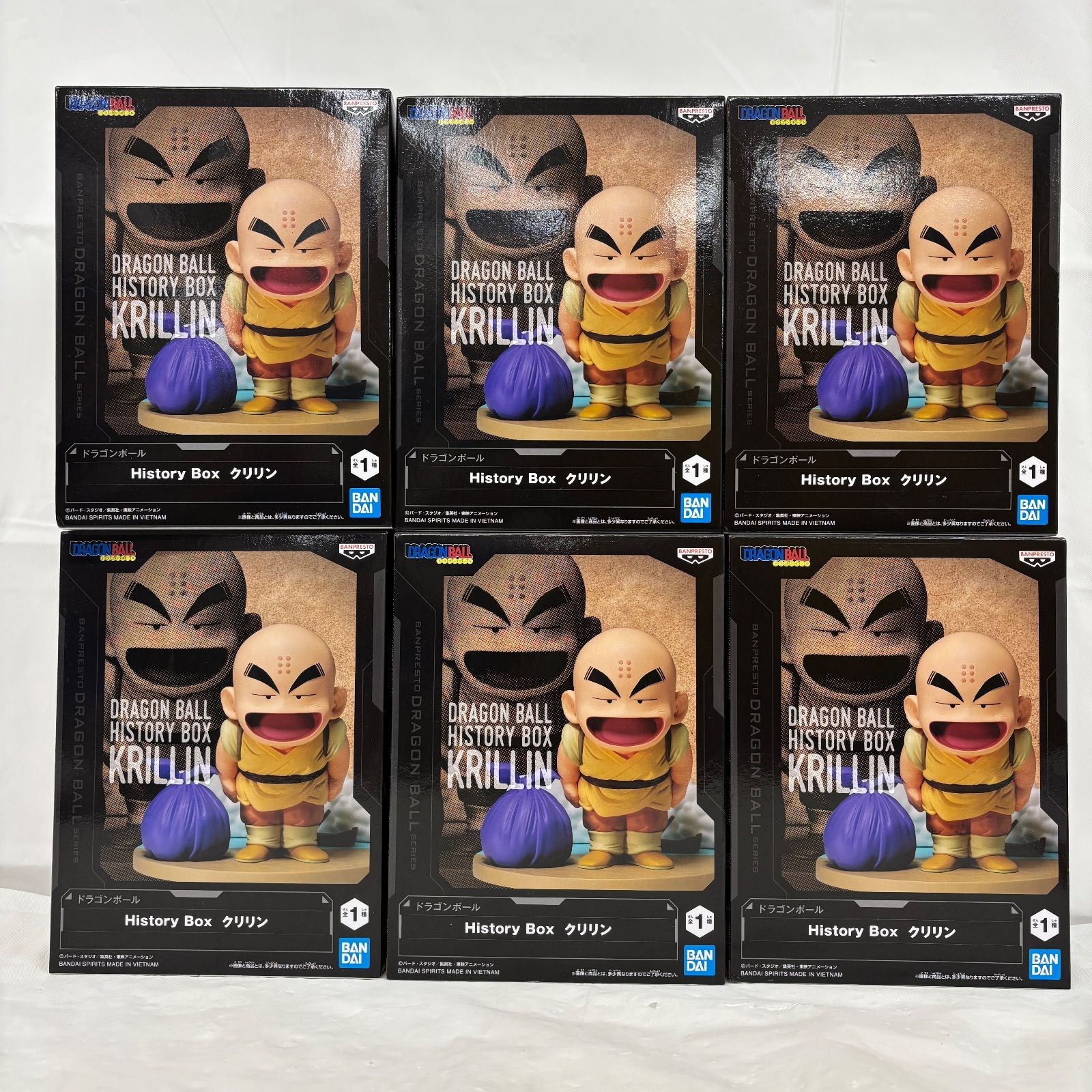 未開封 ドラゴンボール History Box クリリン フィギュア 6個セット
