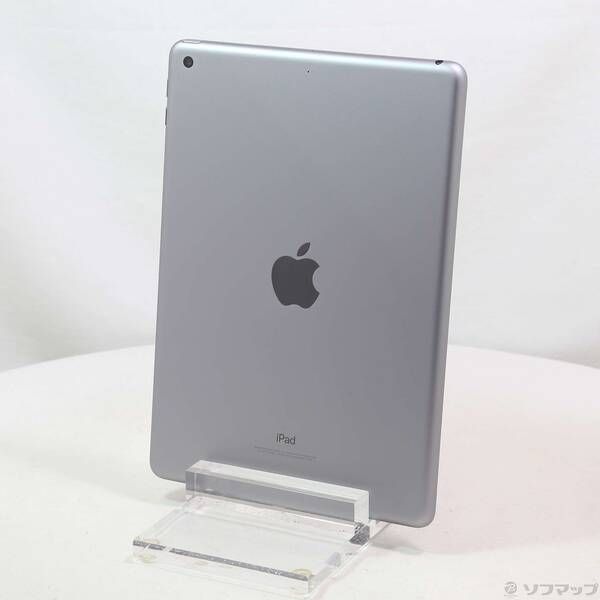 〔中古品〕 iPad 第6世代 128GB スペースグレイ MR7J2J／A Wi-Fi【368】