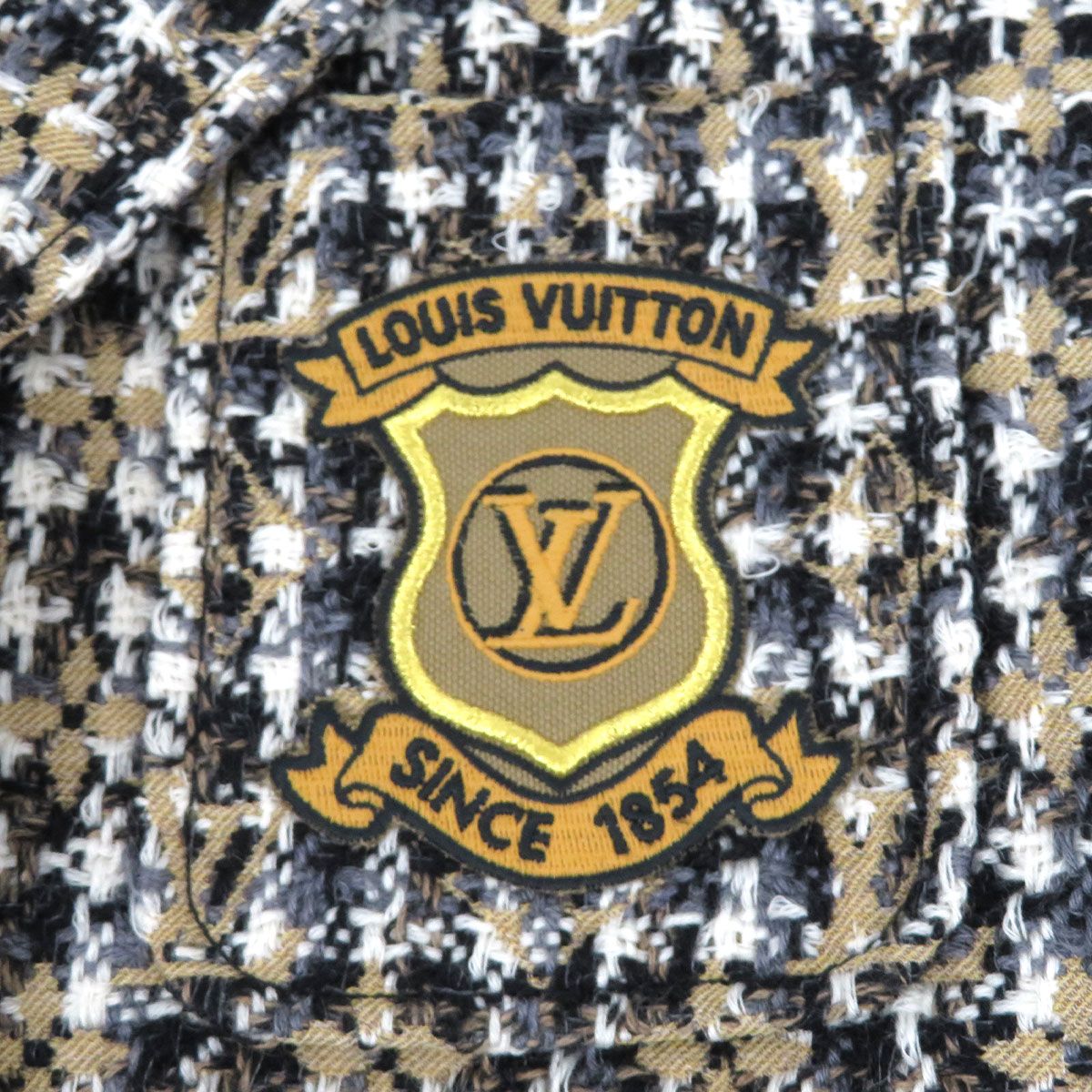 ルイヴィトン モノグラム ツイード ジャケット RW221W JN0 FMVB11