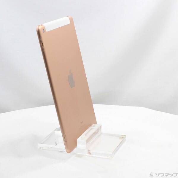 中古品〕 iPad 第6世代 32GB ゴールド MRM02J／A SoftBankロック解除