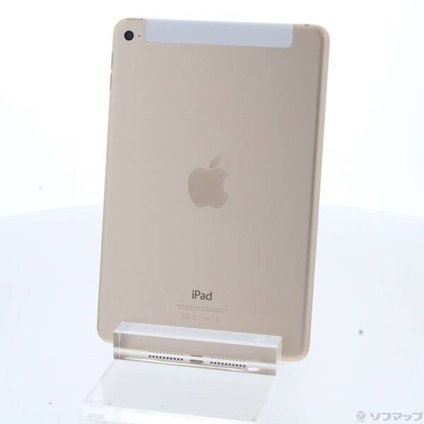 品〕 iPad mini 4 64GB ゴールド MK752J／A docomoロック解除SIMフリー