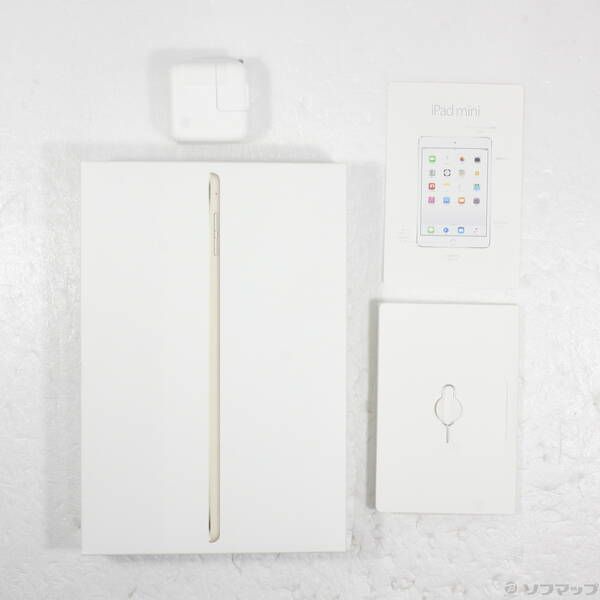 品〕 iPad mini 4 128GB ゴールド 販売済み MK782J／A docomoロック