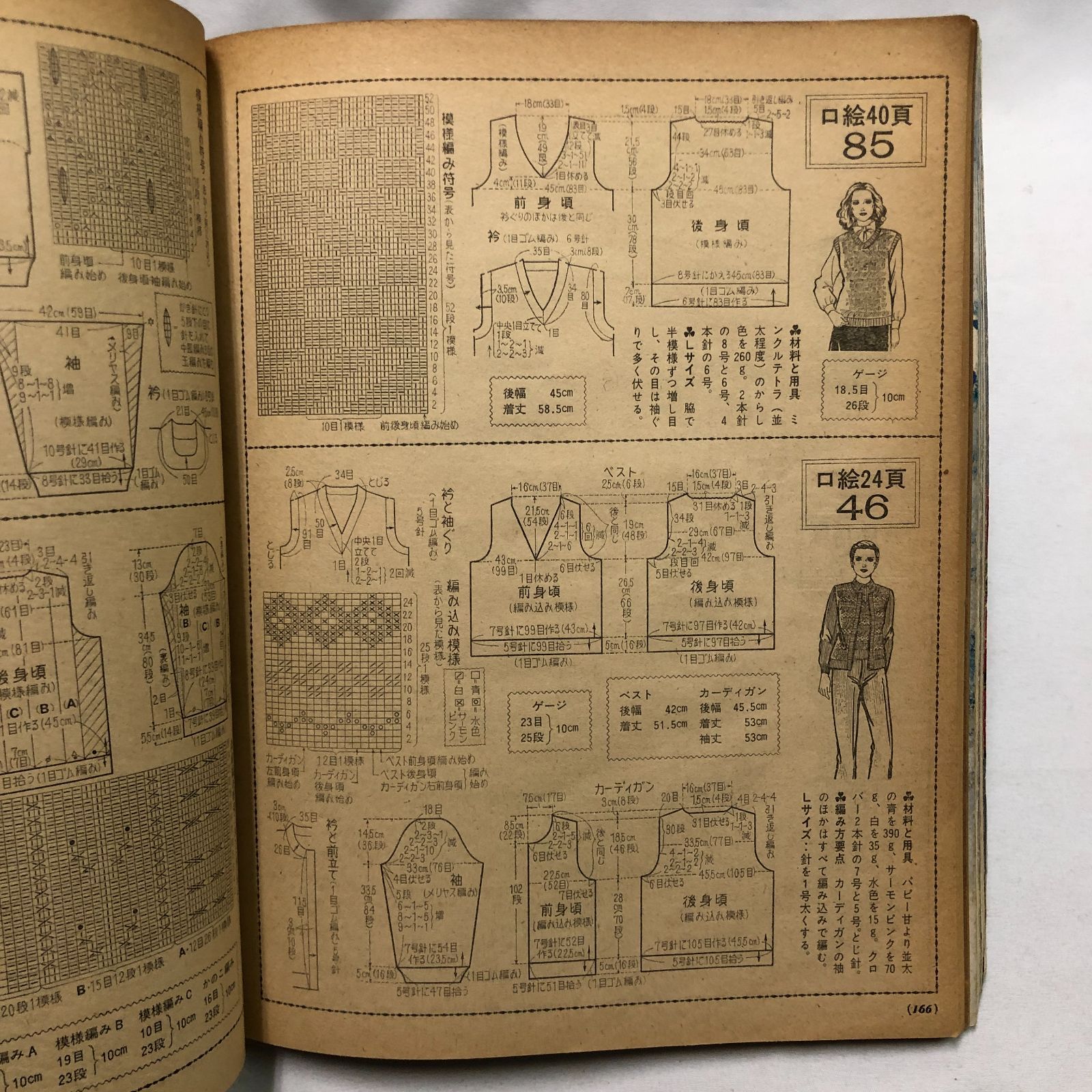 昭和レトロ編み物】家じゅうのニット257種 80主婦と生活·臨時増刊